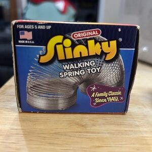 Original Walking Slinky Toy - Silver